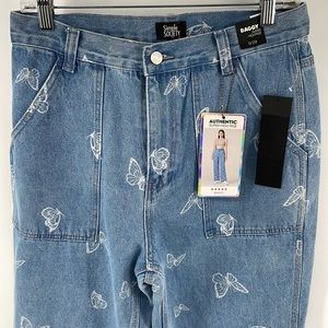 simple society butterfly pants